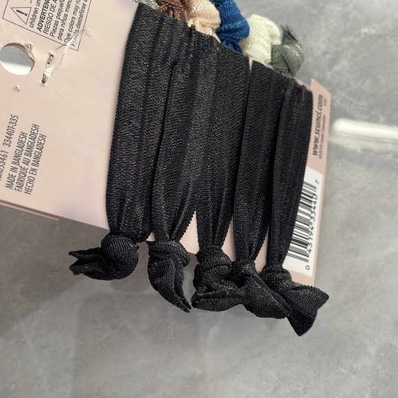 Scunci Elastics No Damage Knotted Hair Ties Ponytail Holders - Picture 8 of 12
